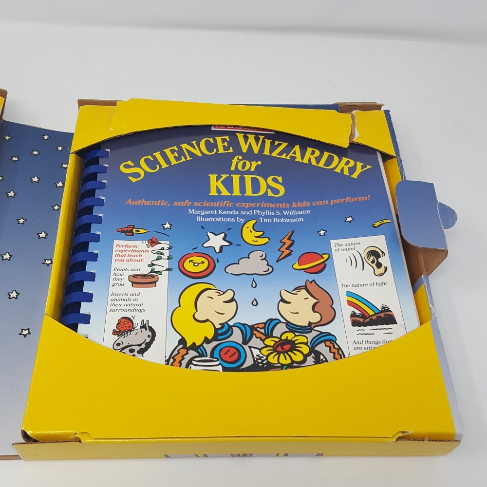Vintage Barron's Science Wizardry For Kids Safe Science Experiments - Picture 5 of 8
